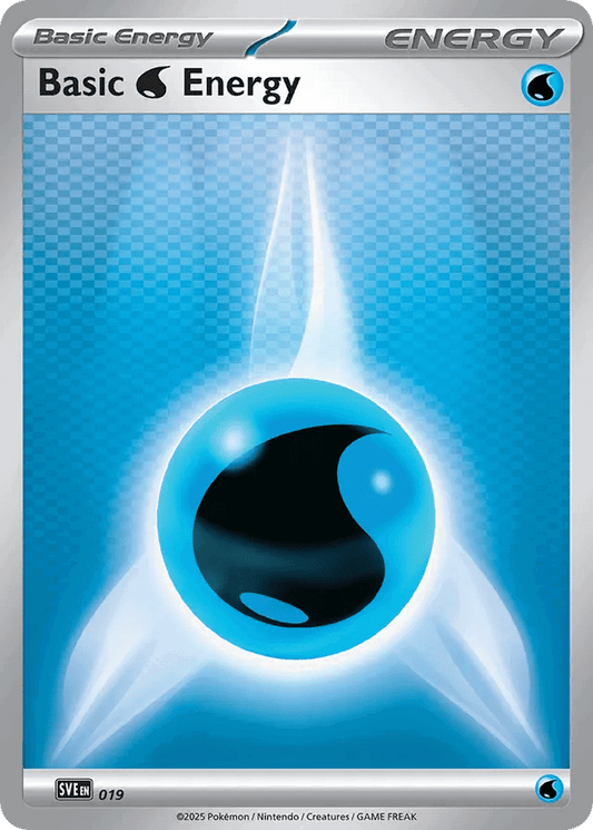 Basic Water Energy - Scarlet & Violet Energies - 019 - JAS-3
