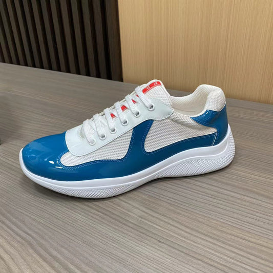 Cross-Border Exclusive Supply of P Brand Trendy Low-Top Casual Shoes, Genuine Leather Height-Increasing Men's Shoes, Breathable Versatile High-End Sports Sneakers - JAS-3