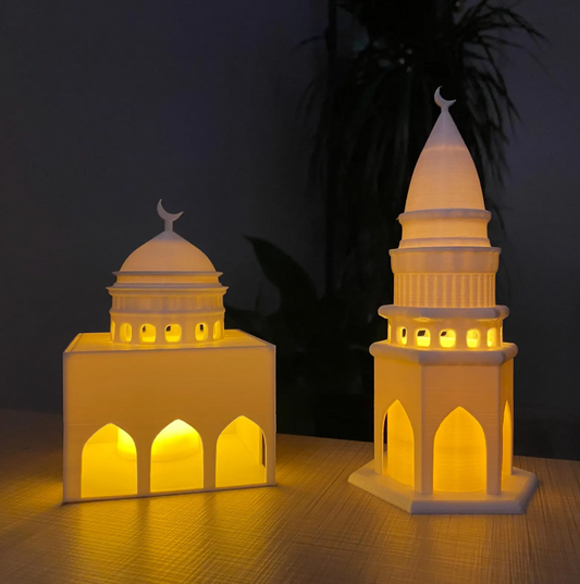 Islamic Masjid and Minaret Lantern - JAS-3