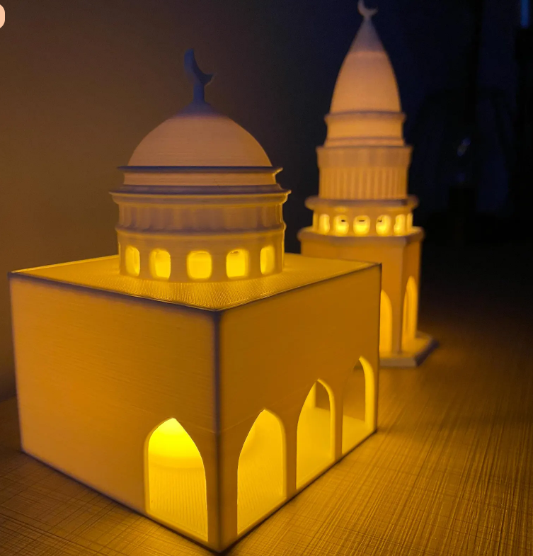 Islamic Masjid and Minaret Lantern - JAS-3