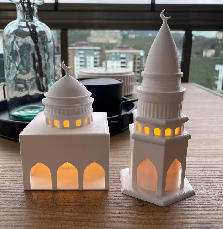 Islamic Masjid and Minaret Lantern - JAS-3