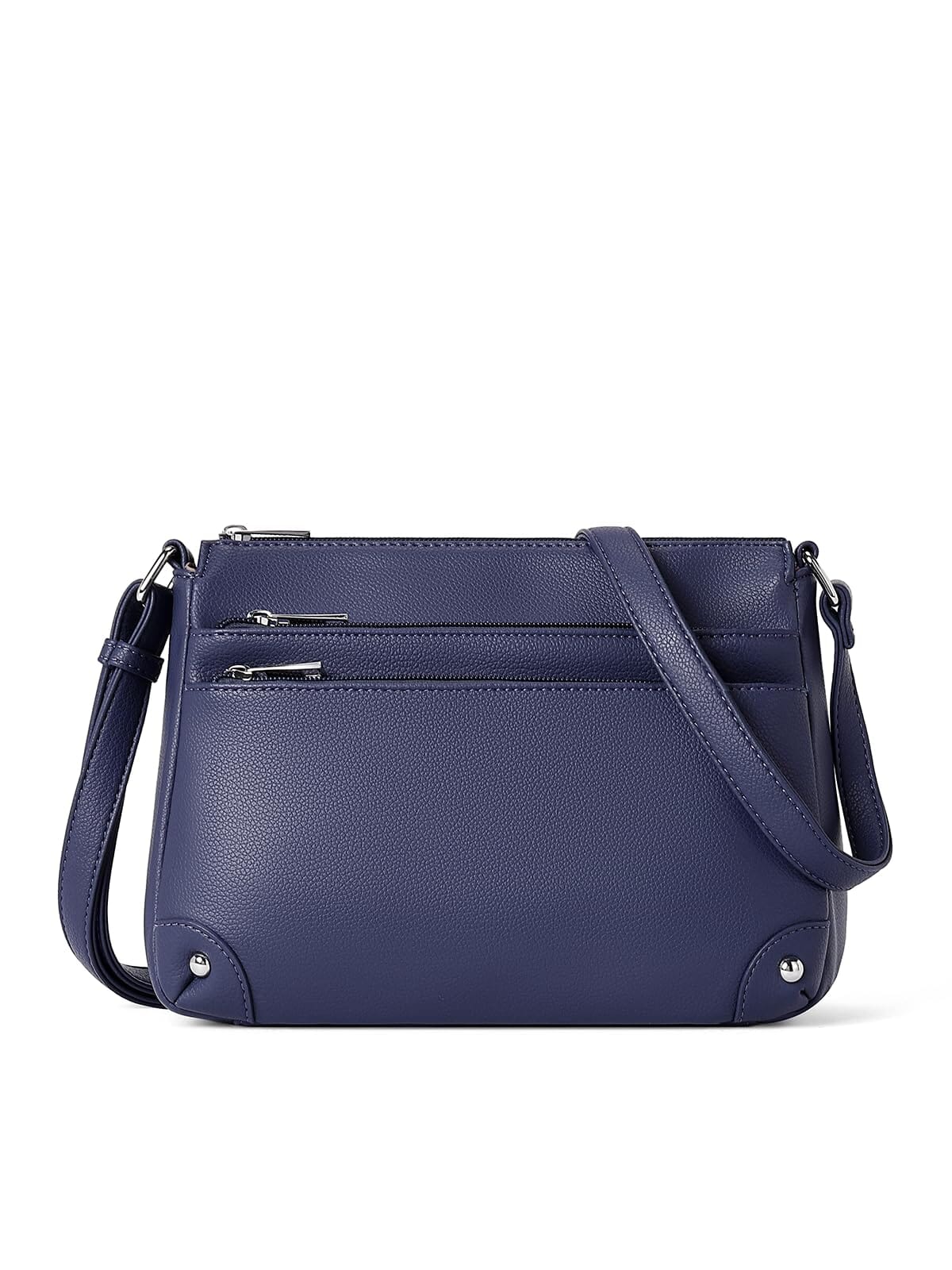 WESTBRONCO Crossbody Bags for Women, Medium Size Shoulder Handbags, Satchel Purse with Multi Zipper Pocket JAS-3 